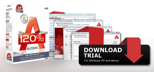 CD and DVD burning Software Alcohol Software - Download Trial 31